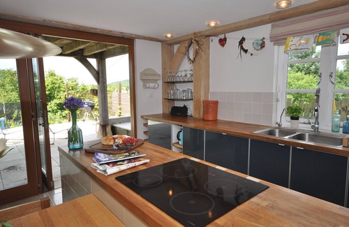 Shaftesbury Cabaña | Casa de alta especificación con vistas para morirse!