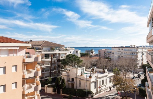 Pointe Croisette Apartamento | KIKILOUE ❤ RARE ❤ Vista al mar y una gran terraza en el corazón de Palm Beach en Cannes