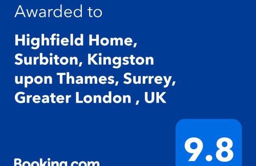 Alexandra Casa | Highfield Home with free parkings, Surbiton, Kingston upon Thames, Surrey, Greater London , UK