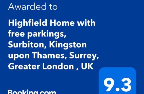 Alexandra Casa | Highfield Home with free parkings, Surbiton, Kingston upon Thames, Surrey, Greater London , UK