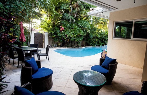 Dolphin Isles Casa | Highland Palms Private Lagoon, a 2 bedroom getaway a block from the beach