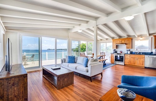 Haleiwa Casa | FRENTE AL MAR Y PASEO CORTO A LA FAMOSA CIUDAD DE HALEIWA