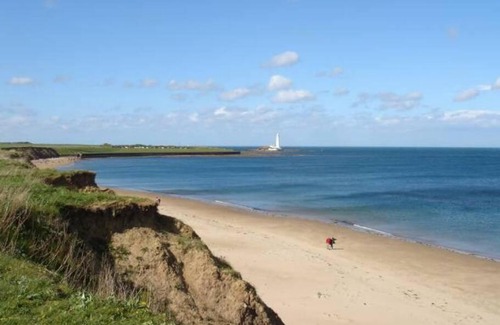 Whitley Bay Apartamento | Hightide Seaside Apartment with Beach & Spanish City Views