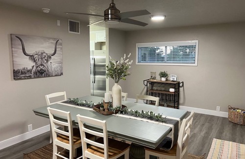 Hildale Casa | Hildale Haven A with hot tub, fire pit and views.