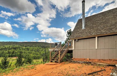 Cripple Creek Casa | Hillside Cripple Creek Cabin with Hot Tub, Mtn Views