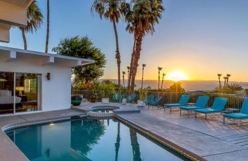 Chino Canyon Villa | Hilltop Haven by ACME House Company