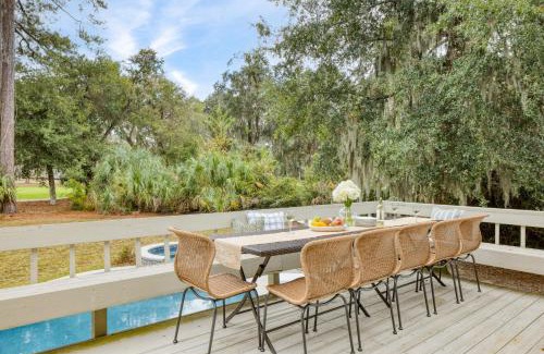 Baynard Oaks Casa | Hilton Ivory 15th Hole of Harbourtown Golf Course Private Pool Hot Tub
