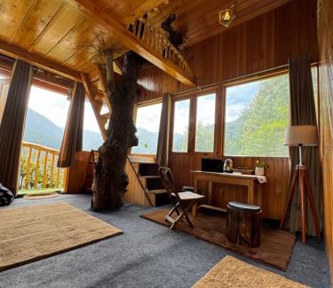 Jibhi Chalet De Esquí | Himalayan Quails Nest Treehouse