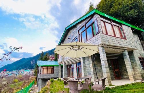 Simsa Village Hotel | Himalayan River Mountain View 2 Bedrooms Cottage, Manali