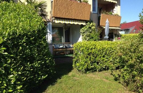 Langenargen Apartamento | Himmelbett mit Seeblick