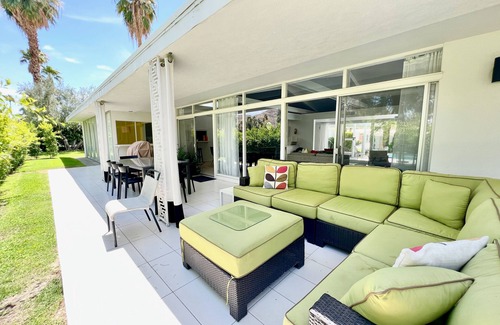 Indian Canyon Casa | Hip, Luxe and Comfortable Private Pool Home on the Fairway