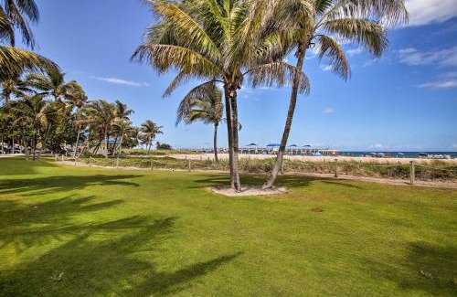 Harbor Village Apartamento | Hip Studio with Patio 1 Mi to Pompano Beach Pier
