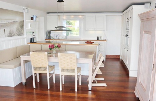 Sudbrookmerland Casa | Hippen - Casa de vacaciones Big Sea - Casa de vacaciones, ducha y baño, 2 dormitorios