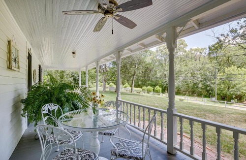 Bynum Casa | Historic and Charming Pittsboro Home with Fireplaces