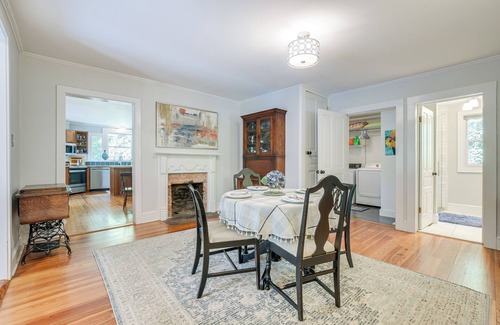 Bynum Casa | Historic & Charming Pittsboro Home w/ Fireplaces