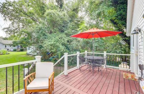 Milton Casa | Historic Home with Deck in Downtown Milton!