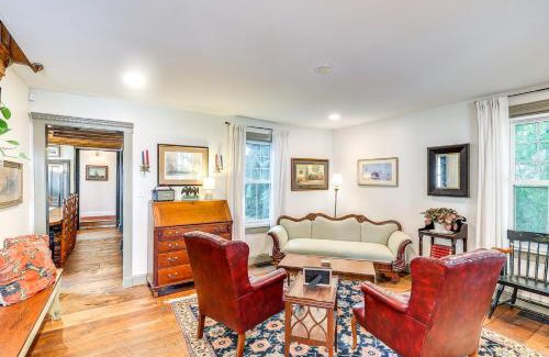 Milton Casa | Historic Home with Deck in Downtown Milton!