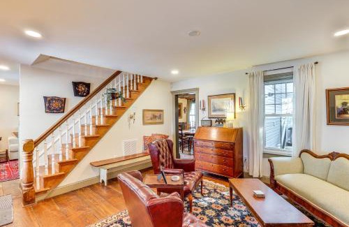 Milton Casa | Historic Home with Deck in Downtown Milton!