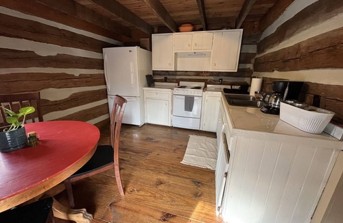 Chatsworth Cabina | Historic Log Cabin on a homestead! Pet-Friendly!