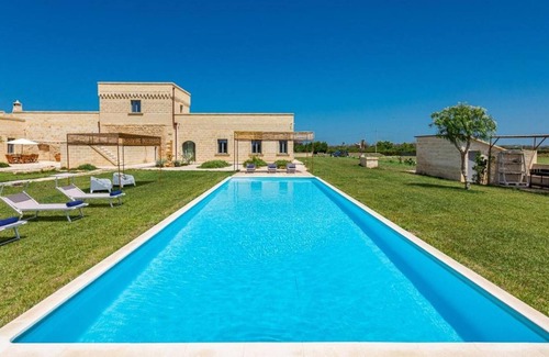 Mesagne Villa | Historic Masseria Bosco Colombo with private pool up to 12 people
