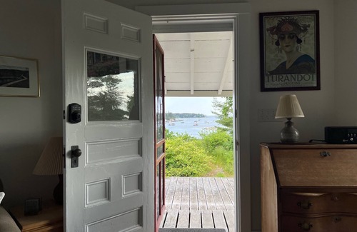 Port Clyde Cabaña | Historic Octagon-Shaped Cottage Overlooking Port Clyde Harbor