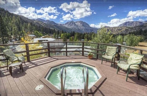 June Lake Casa | Histórico restaurado High Sierra Alpine Lodge en June Lake California