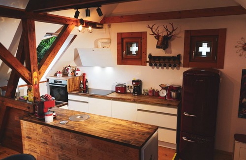 Caputh Apartamento | Historic retro loft near Potsdam, Garten+Seenah