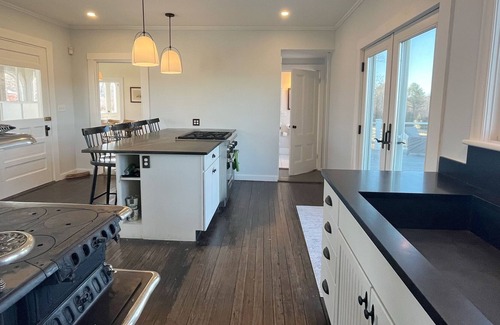 Appleton Casa | Historic riverfront home with skiing, golf nearby, deck, & washer/dryer