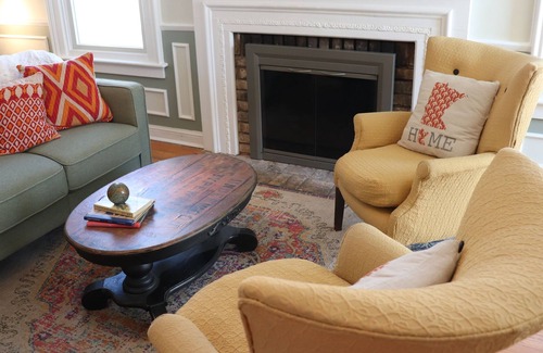 Afton Casa | Historic schoolhouse turned home in Afton, near Stillwater, skiing, pet friendly