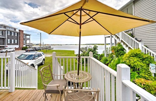 Swansboro Apartamento | Historic Swansboro Studio with Intracoastal View!