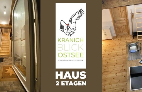 Neu Bartelshagen Casa | Historisches Bauernhaus für 8 Personen mit Luxus und Natur auf 2 Etagen ideal für Familien und Hunde 2500m2 eingezäunt an der Ostsee