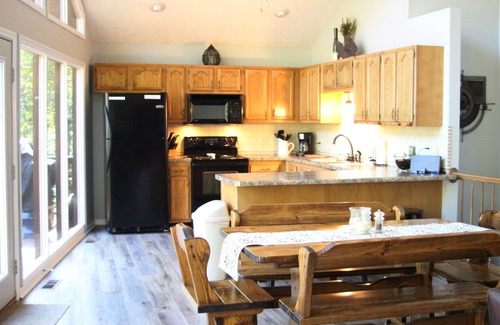 Jacksboro Casa | Hiwassee Hideaway: frente al lago, muelle cubierto, ensenada tranquila, vistas impresionantes ...