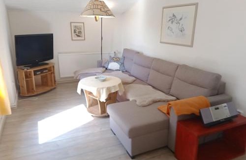 Saal Apartamento | Hof Kranichweide, Ferienwohnung "Hrimfaxi"