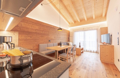 Valle di Casies Apartamento | Hoferhof - Apartamento A con vistas a la montaña, balcón y Wi-Fi