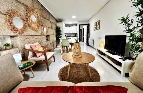 Centro histórico de Baiona Apartamento | Holibai Pedra Serena, Bonito apartamento en el centro histórico, Baiona