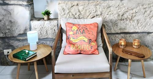 Centro histórico de Baiona Apartamento | Holibai Pedra Serena, Bonito apartamento en el centro histórico, Baiona