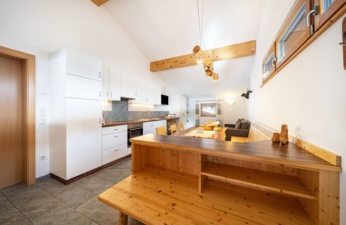 Plan Apartamento | Apartamento vacacional "Edelweiss" en una granja de montaña con balcón, jardín y sauna