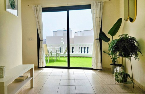 Playa San Juan Apartamento | Holiday Apartment 'Ático' with Mountain View, Private Terrace and Wi-Fi
