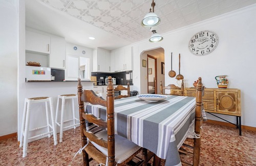 Benicarlo Apartamento | Apartamento vacacional "Ático Cesar Cataldo" cerca de la playa con terraza privada