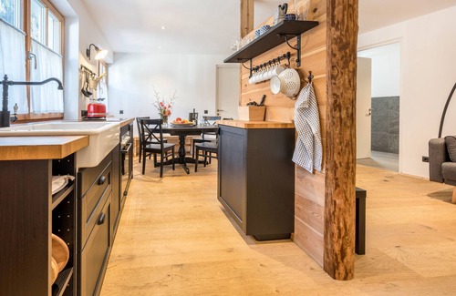 Bressanone Apartamento | Apartamento "Binderhof Apt Untn" con vistas a la montaña, jardín compartido y Wi-Fi