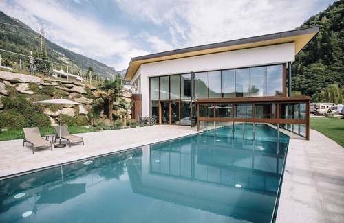Saltusio Apartamento | Apartamento vacacional 'Camping Passeier Löwenzahn' con sauna, vistas a la montaña, jardín y Wi-Fi
