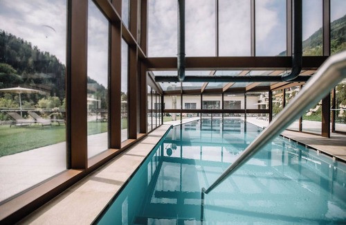 Saltusio Apartamento | Apartamento vacacional 'Camping Passeier Löwenzahn' con sauna, vistas a la montaña, jardín y Wi-Fi