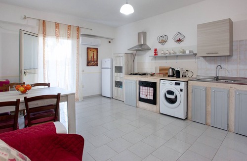 Galtelli Apartamento | Apartamento vacacional "Casa Samuel" con terraza compartida, aire acondicionado y Wi-Fi