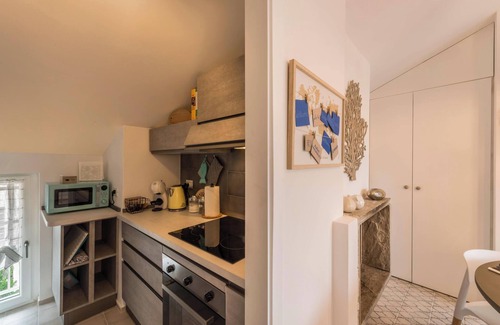 Lierna Apartamento | Apartamento vacacional Casa Royale Appartamento Aria con vistas al lago y a la montaña, Wi-Fi, A/C