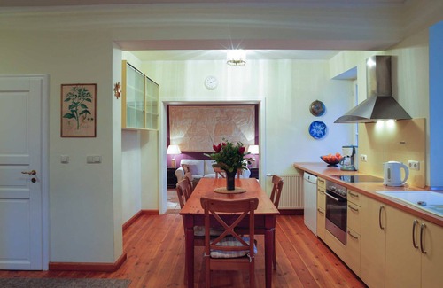 Dalwitz Apartamento | Apartamento de vacaciones Kaminwohnung (4 pers.) - FerienGut Dalwitz Verwalterhaus