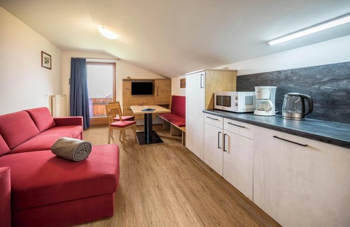 Maranza Apartamento | Apartamento vacacional "Residencia Condor Schlern" con vistas a la montaña, sauna y jardín