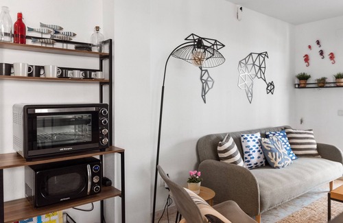 El Grau de Moncofa Apartamento | Apartamento vacacional 'Rincón Exquisito Junto Al Mar' cerca de la playa con Wi-Fi