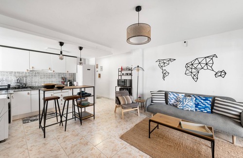 El Grau de Moncofa Apartamento | Apartamento vacacional 'Rincón Exquisito Junto Al Mar' cerca de la playa con Wi-Fi