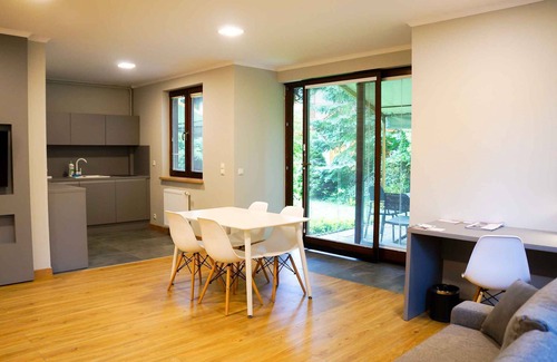 Ciechocinek Apartamento | Apartamento vacacional con terraza