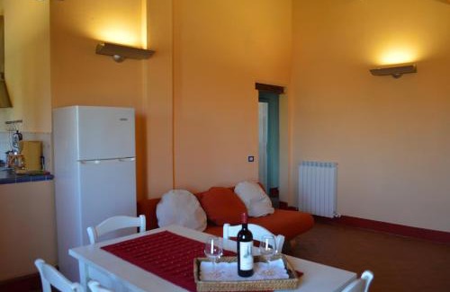 Asciano Apartamento | Holiday apartment with swimming pool, strade bianche, swimming pool, view